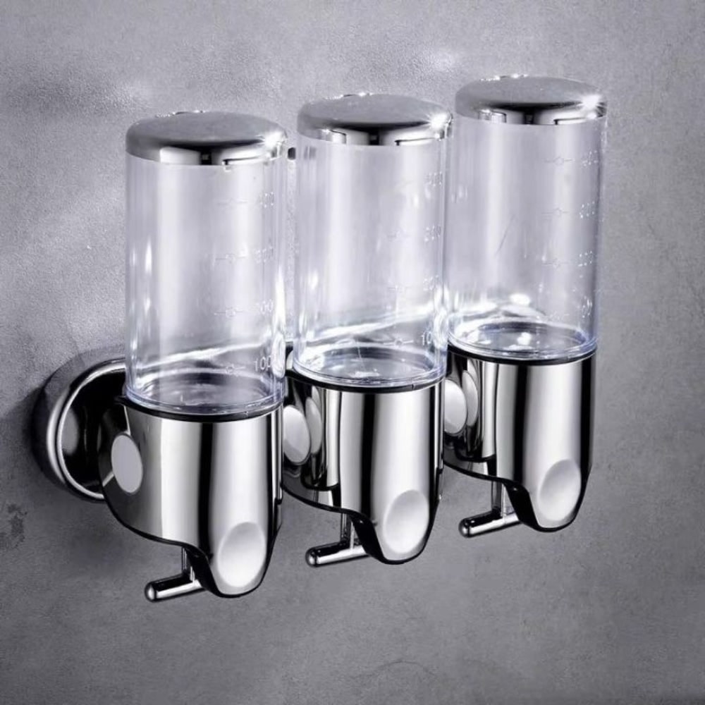 Wall-mounted soap dispenser