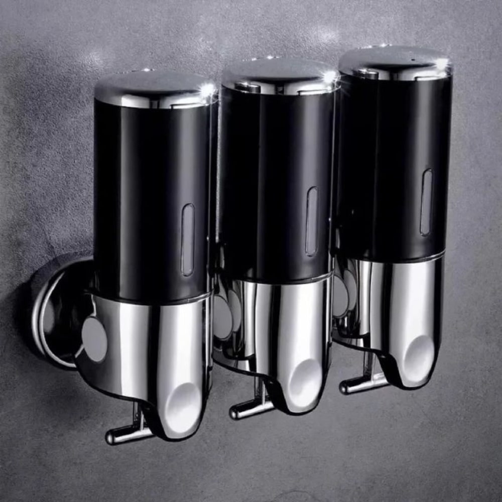 Wall-mounted soap dispenser