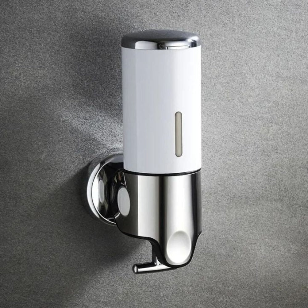 Wall-mounted soap dispenser