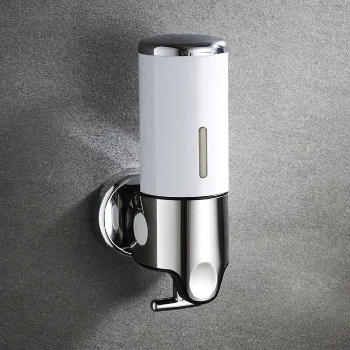 Wall-mounted soap dispenser