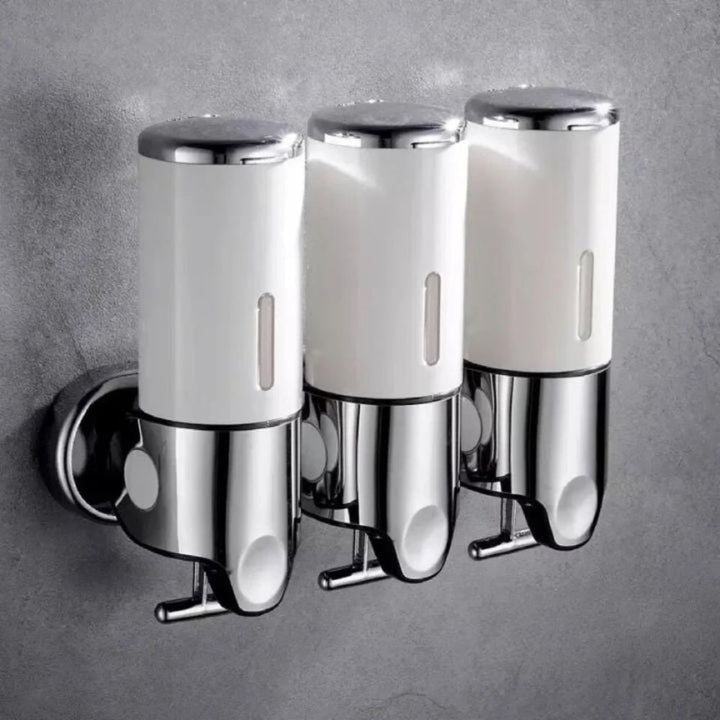 Wall-mounted soap dispenser