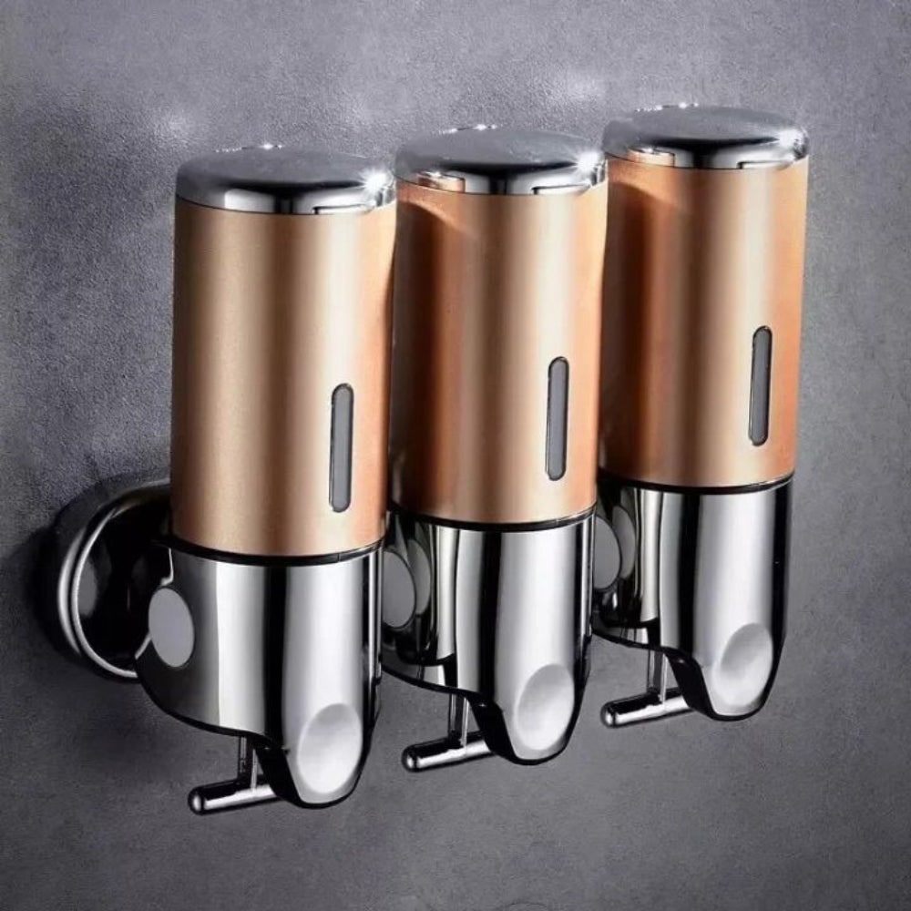 Wall-mounted soap dispenser