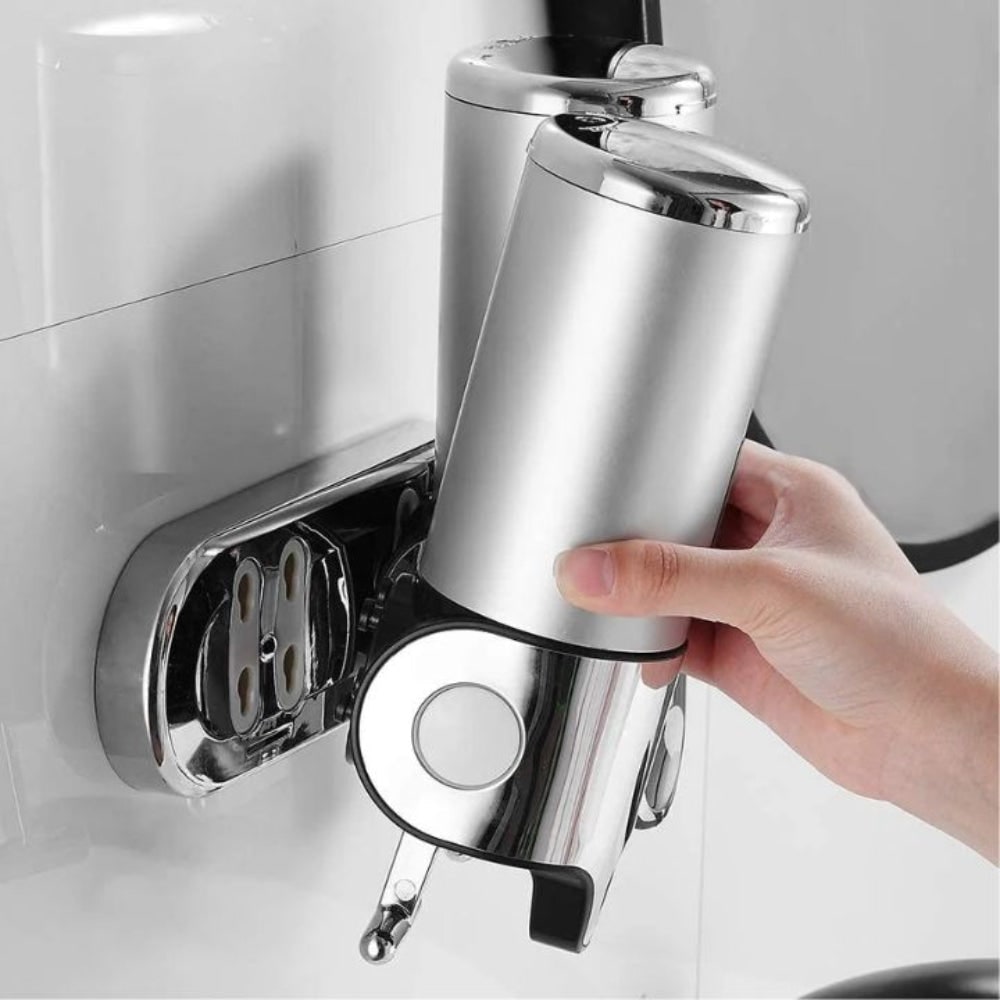Wall-mounted soap dispenser
