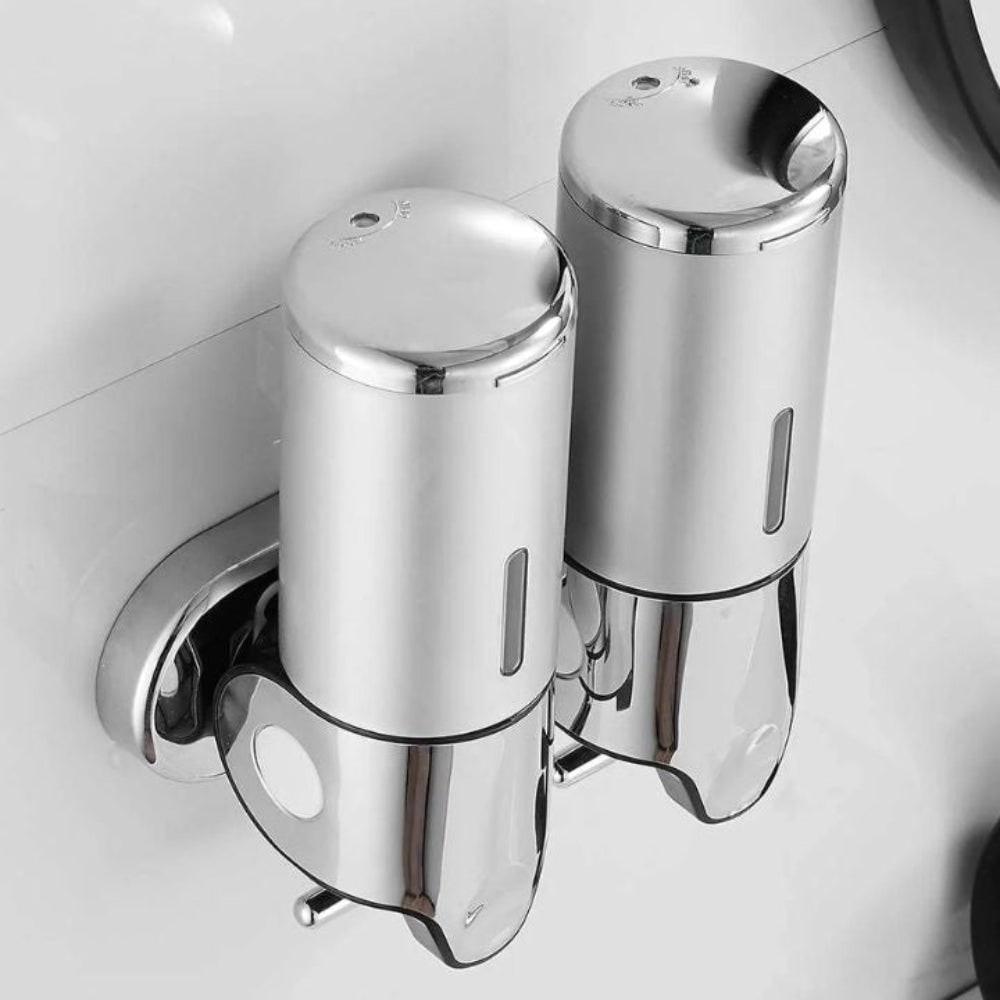 Wall-mounted soap dispenser