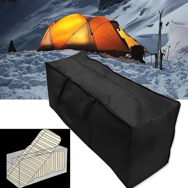 Water-repellent garden cushion storage bag