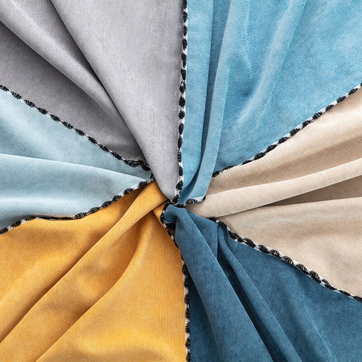 Water-resistant chenille sofa throw