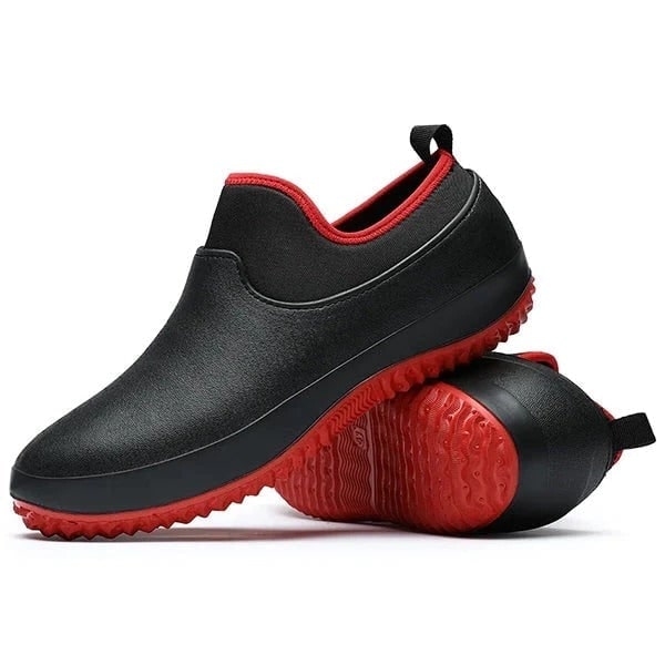 Waterproof slip-on garden shoes