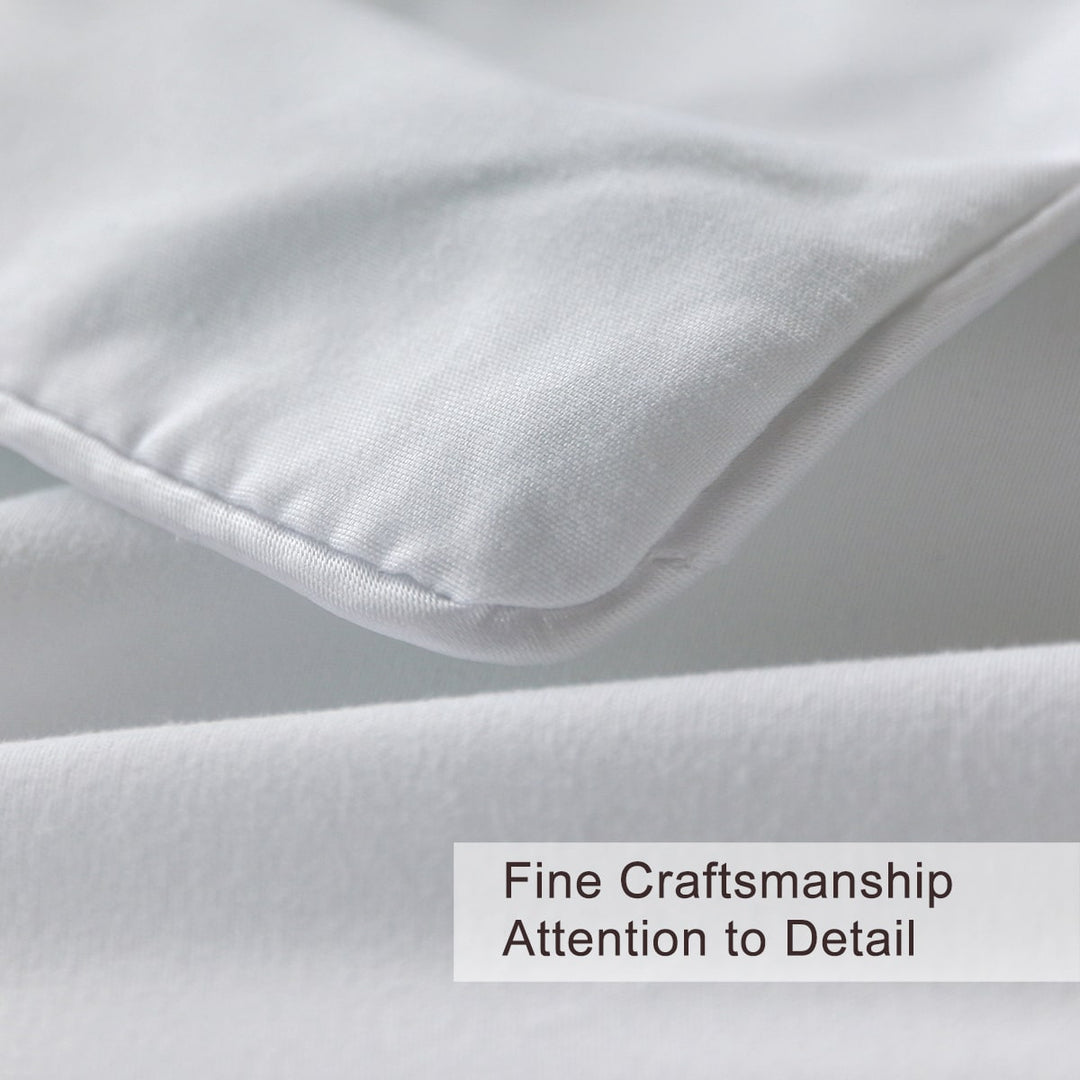 White Merry Christmas duvet cover set