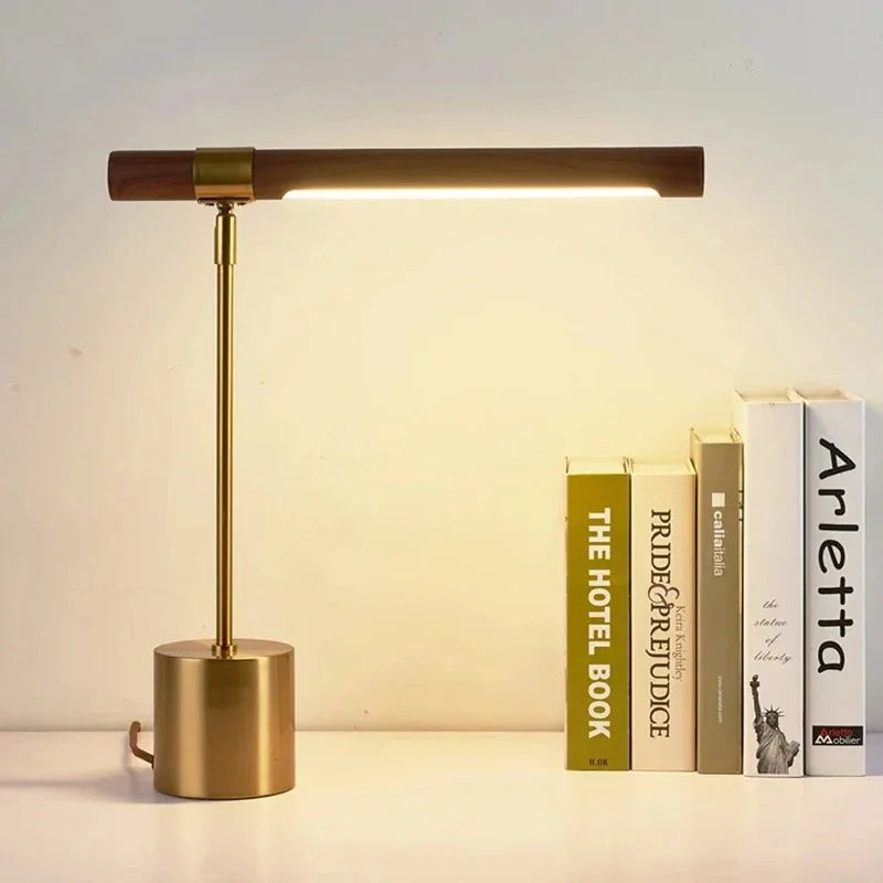 Wood Table Lamp