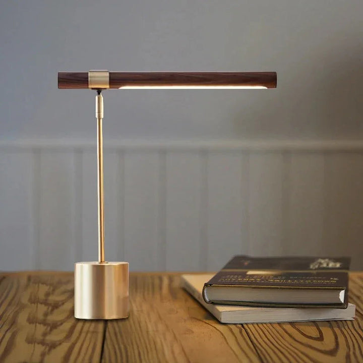 Wood Table Lamp