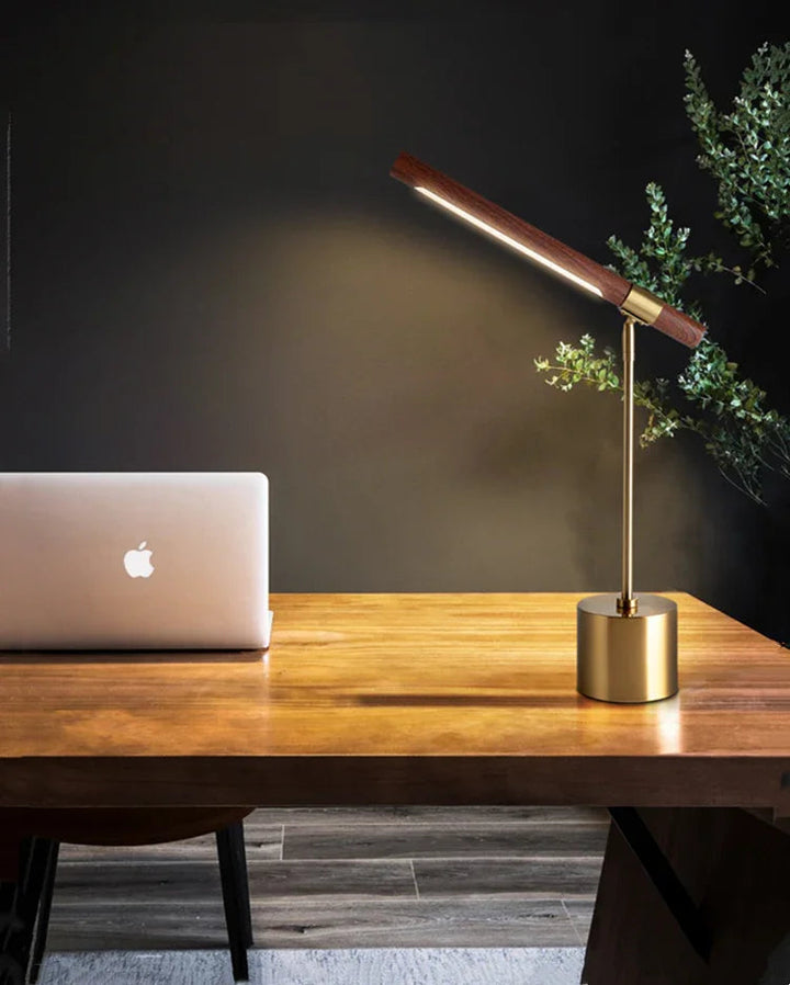 Wood Table Lamp