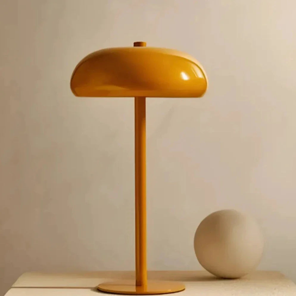 Rounded Retro Cordless Table Lamp