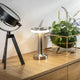 Retro Metallic Cordless Bar Table Lamp