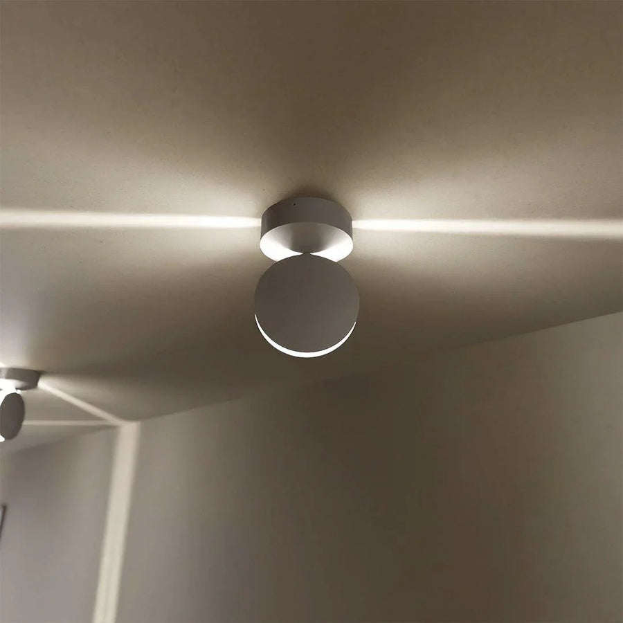 Spectra White Aluminium Ceiling Light – image 3