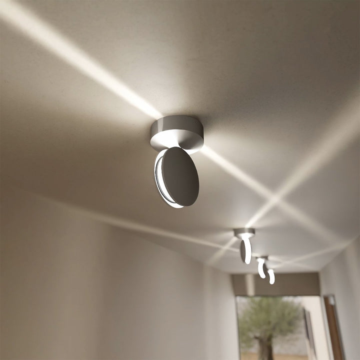 Spectra White Aluminium Ceiling Light – image 4