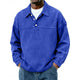 Men's Long-Sleeve Half-Button Summer Shirt – image 5